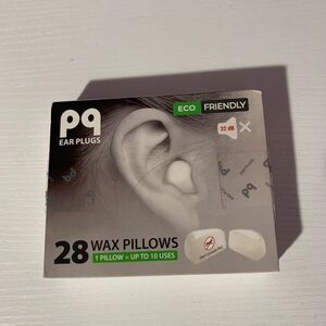 PQ Wax Ear Plugs, 28 Wax Pillows, Classic | Sleeping Snore Blocker